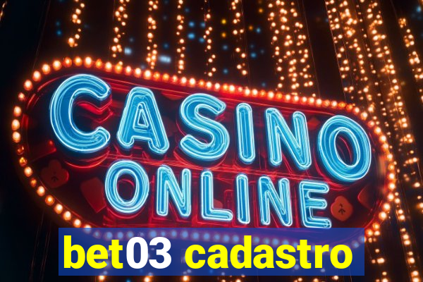 bet03 cadastro